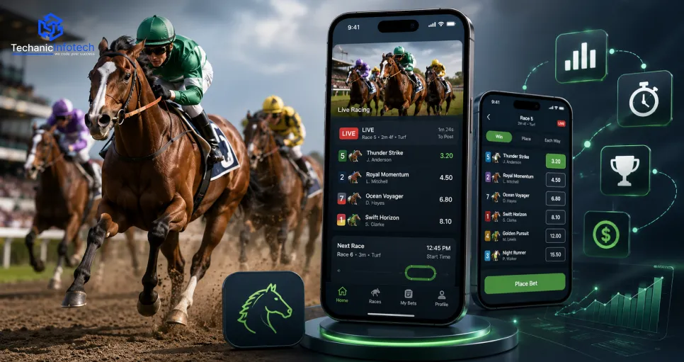 Horse Racing App Development: Features, Tech Stack, Cost Guide for 2026